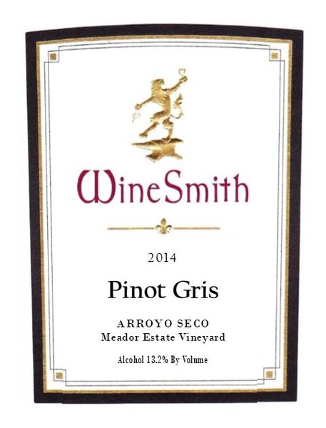 2014 Pinot Gris (Arroyo Seco)