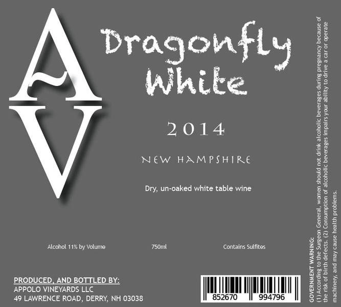 2015 Dragonfly White