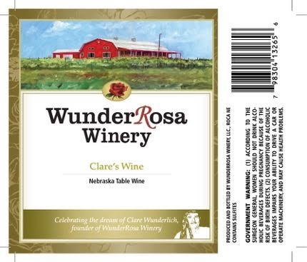 2015 Clare's Wine