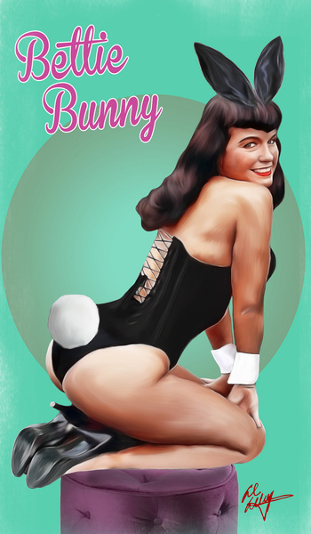 Bettie Bunny White Wine