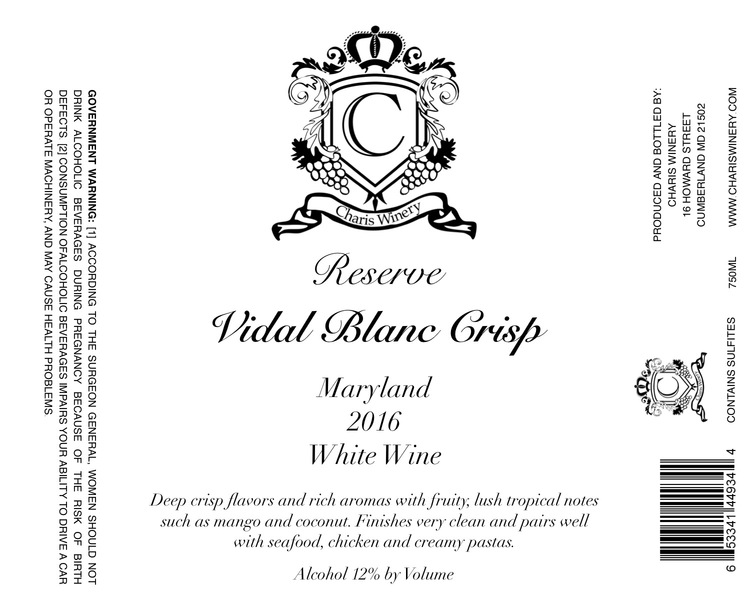 2021 Vidal Blanc Crisp