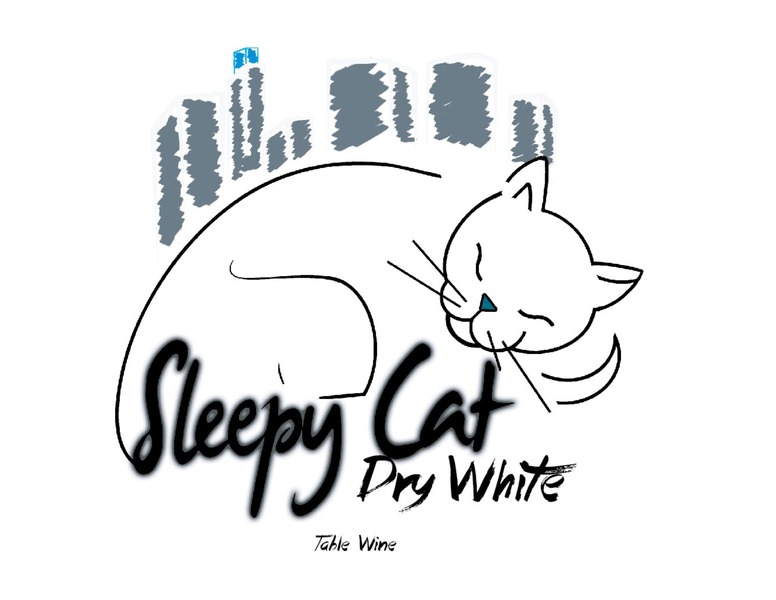 Sleepy Cat Dry White