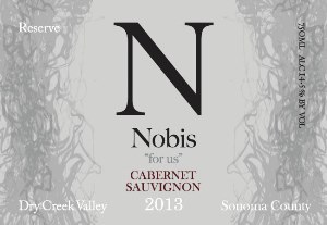 2013 Nobis Cabernet Sauvignon