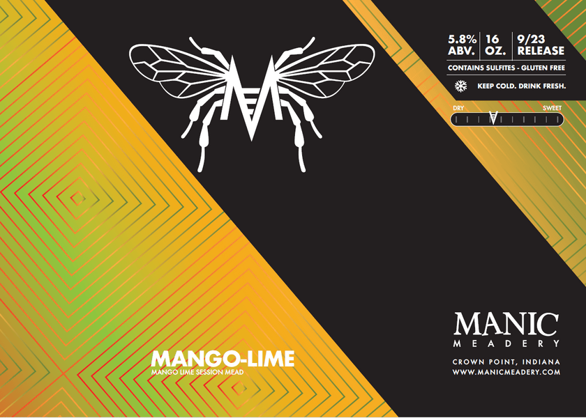 Mango Lime 2-pack cans