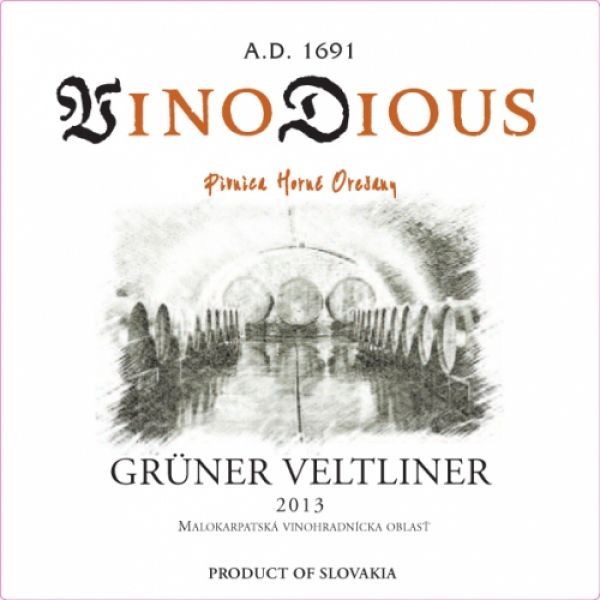 2013 Vino Dious Gruner Veltliner