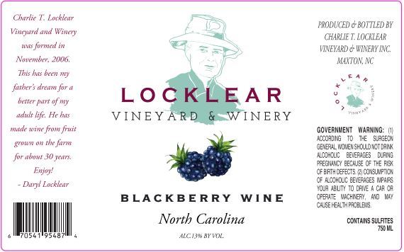 2018 Blackberry Wine