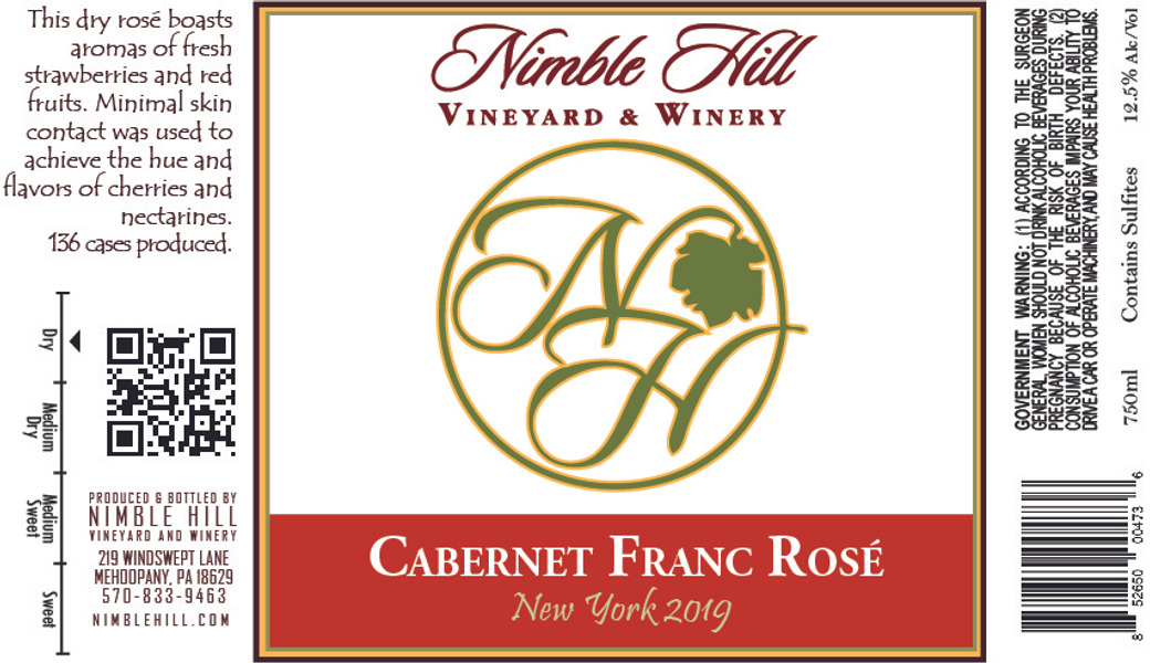 2019 Cabernet Franc Rose