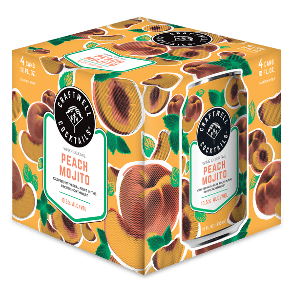 Craftwell Peach Mojito 4 Pack