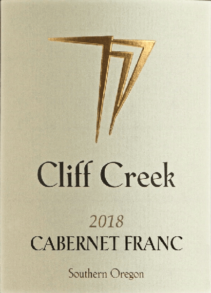 2018 Cliff Creek Cellars Cabernet Franc