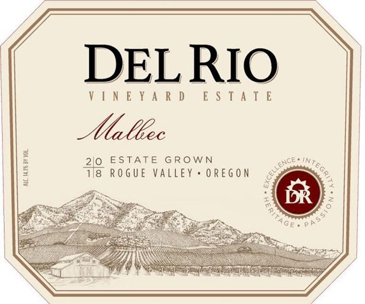 2018 Del Rio Vineyards Malbec