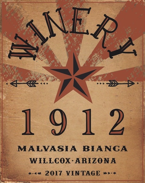 2018 Winery 1912: 2017 Malvasia Bianca