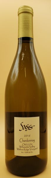 2016 Sass Chardonnay, Walnut Ridge Vineyard