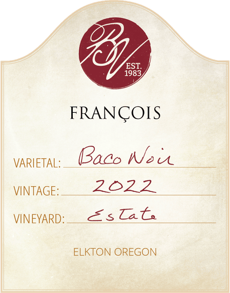 2022 François Baco Noir