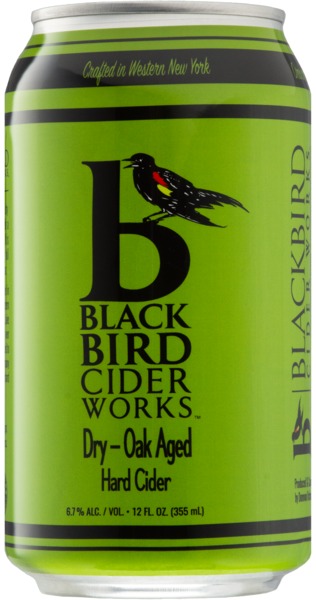 Dry Oak Aged Hard Cider (Qty. 4, 12 oz. cans) Dry Cider