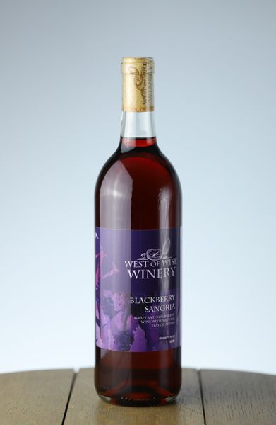 2024 West of Wise Winery Blackberry Sangria