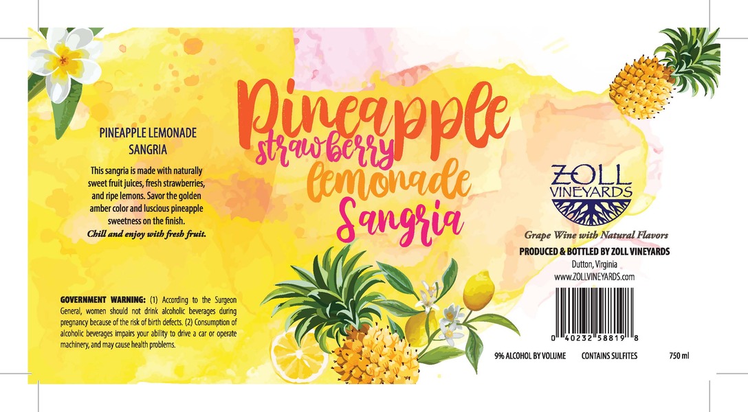 Pineapple Strawberry Lemonade