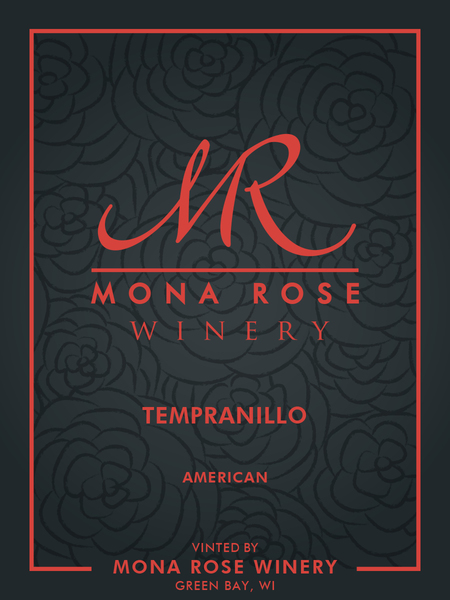 2016 Tempranillo (Bronze Medal Winner)