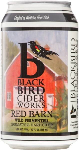 Red Barn Wild Fermented (Qty. 4, 12 oz. cans) -  Sweet Cider