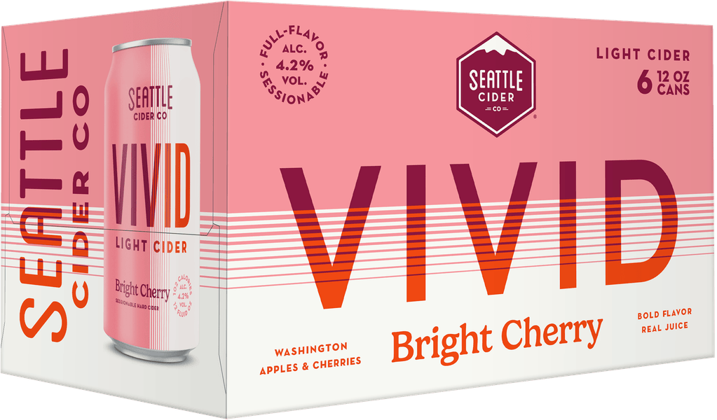 VIVID Light Cider - Bright Cherry 