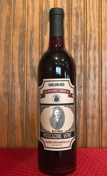 Carlson Red-Semi Sweet Red Muscadine