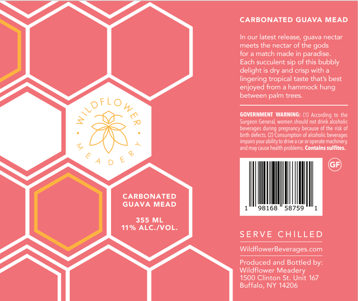 Carbonated Guava Mead