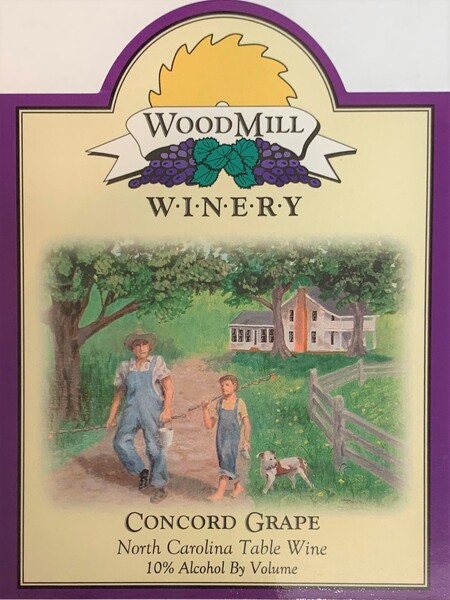 2023 Concord Grape Wine Semi-Sweet 