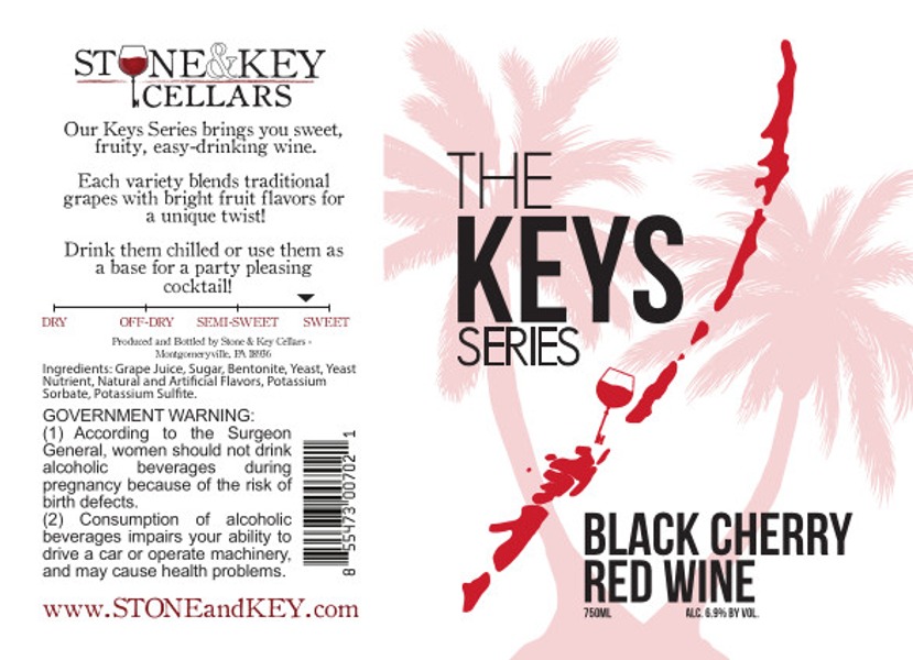 Keys Black Cherry Wine