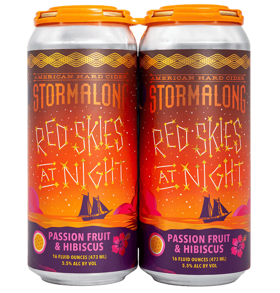 Red Skies at Night 16 oz. 4 Pack