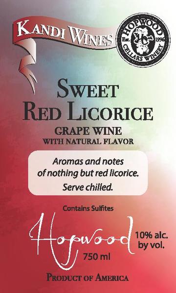 2018 Sweet Red Licorice