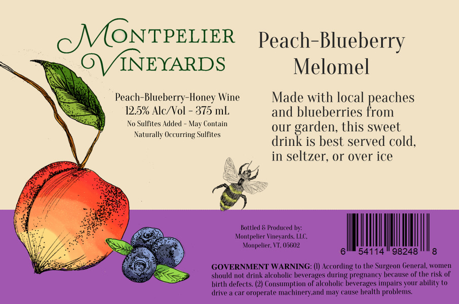 2021 Peach-Blueberry Melomel