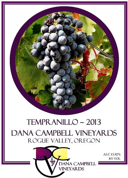 2013 Tempranillo