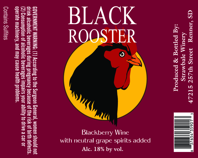 2018 Black Rooster