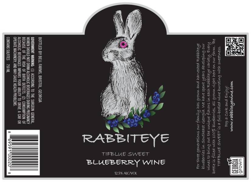 Torley Rabbit Wine RABBITEYE TIFBLUE SWEET | Rabbiteye Wine | Fruit Wines | Vinoshipper