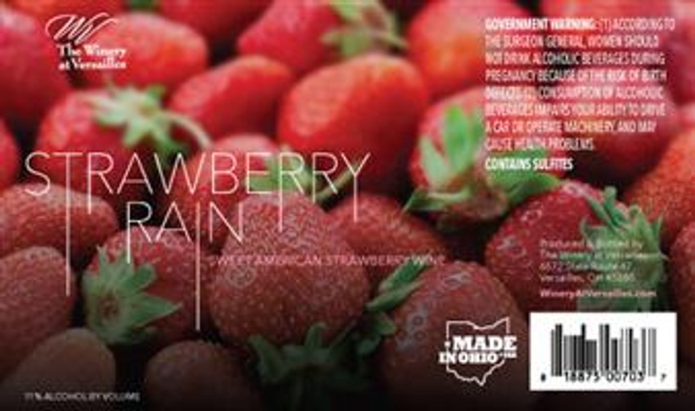 2018 Strawberry Rain