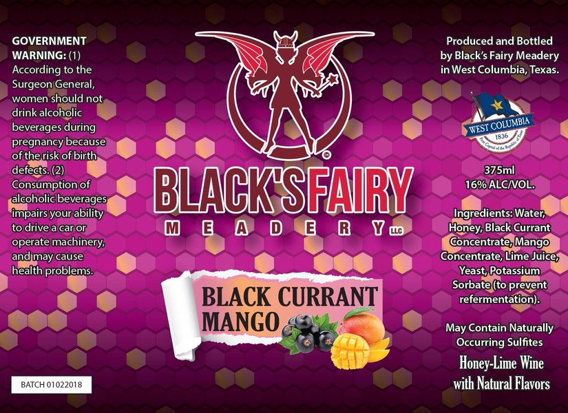 2018 Black Currant Mango