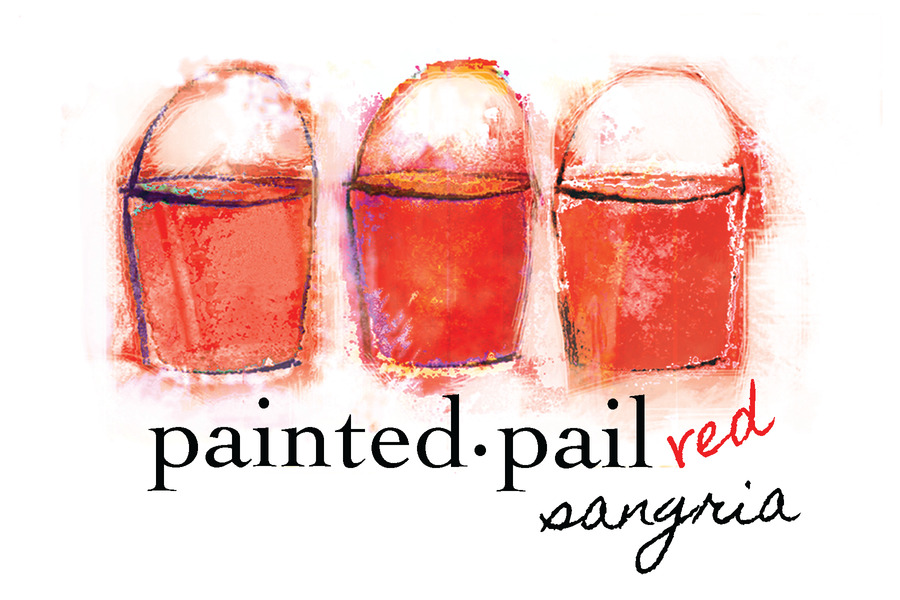Painted Pail Red Sangria