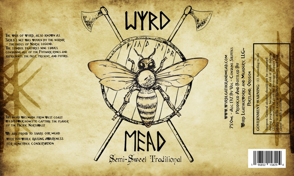 2023 Semi Sweet Traditional Mead