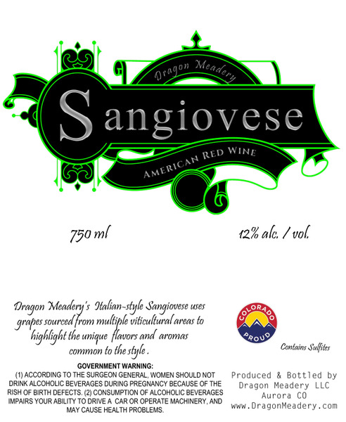 Italian Style Sangiovese