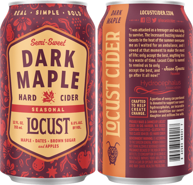 Dark Maple Hard Cider 6 Pack