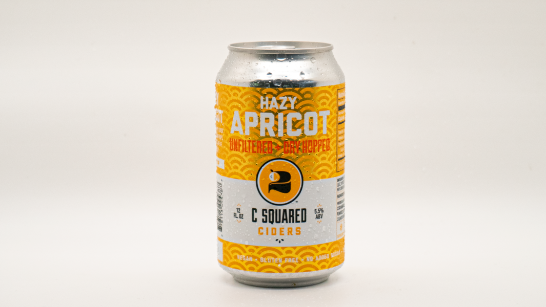 Hazy Apricot Unfiltered Dry-Hopped Cider