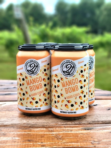 Mango Bomb Hard Cider - 4-pack