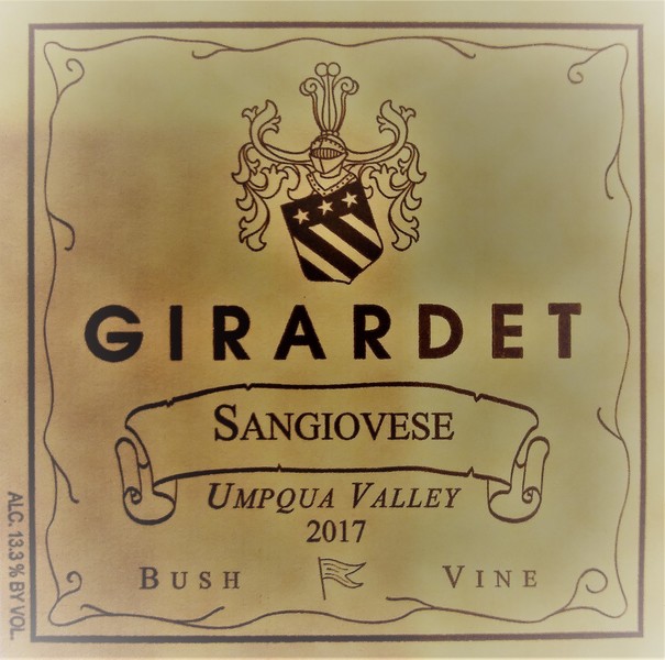 2017 Sangiovese