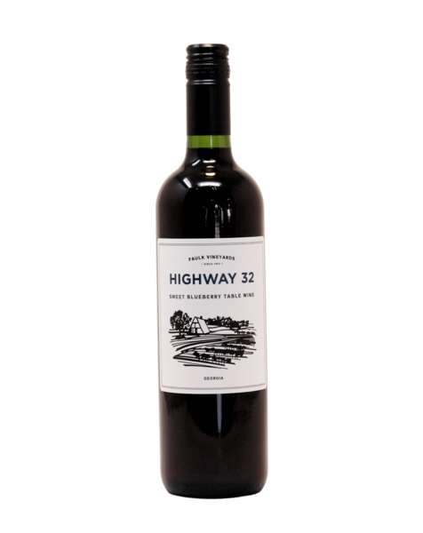 Highway 32 Sweet Blueberry Wine