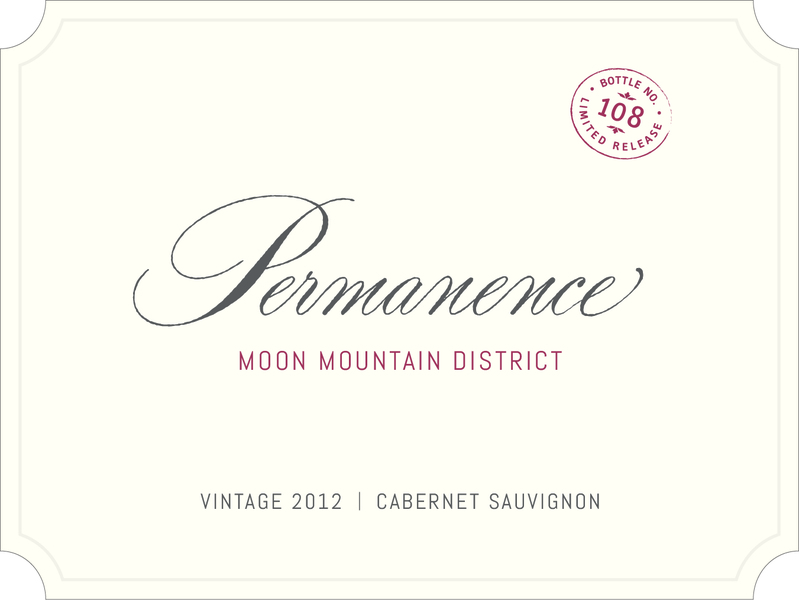 2012 Cabernet Sauvignon Permanence Moon Mtn