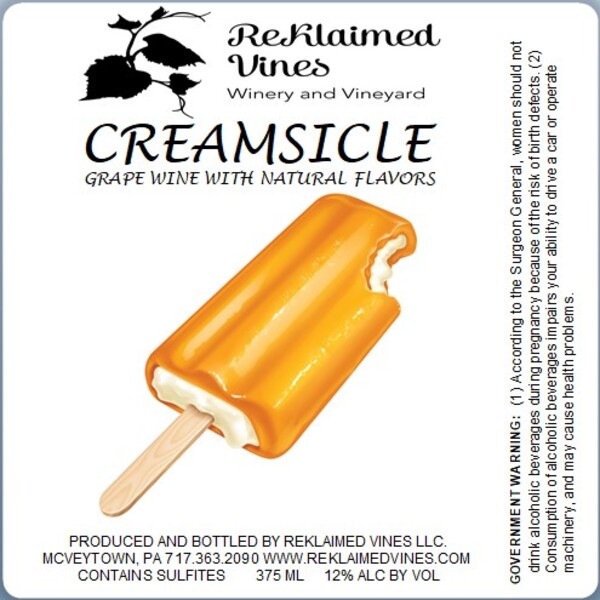 Shimmer Wine Creamsicle