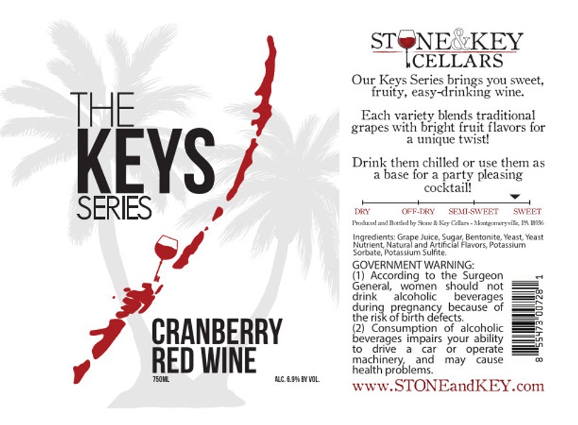 Keys Series Cranberry