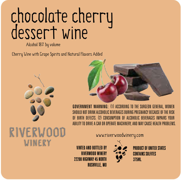 Chocolate Cherry Dessert Wine