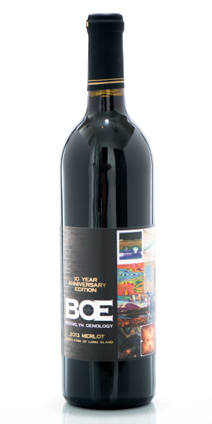 2013 Brooklyn Oenology Merlot, 10-YR Anniversary Edition