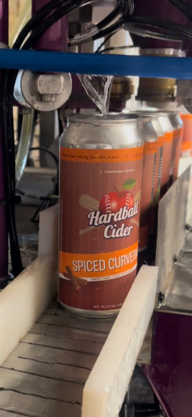 Hardball Cider | Spiced Curveball Sweet Hard Cider