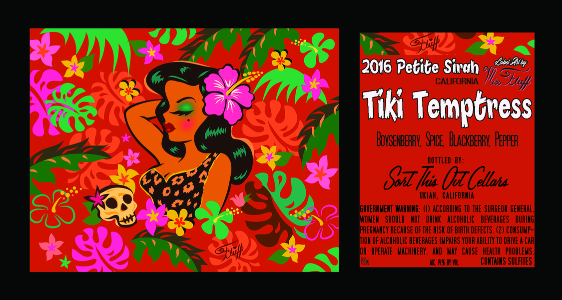 2016 Tiki Temptress Petite Sirah